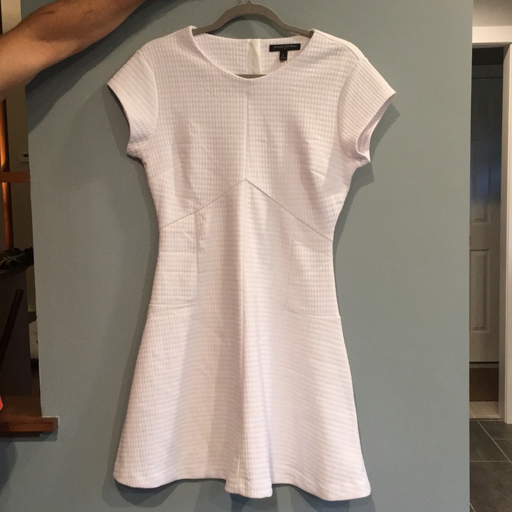 Banana republic white dress